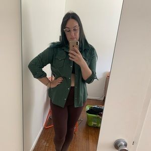 Pendleton Sage Green Wool Shirt